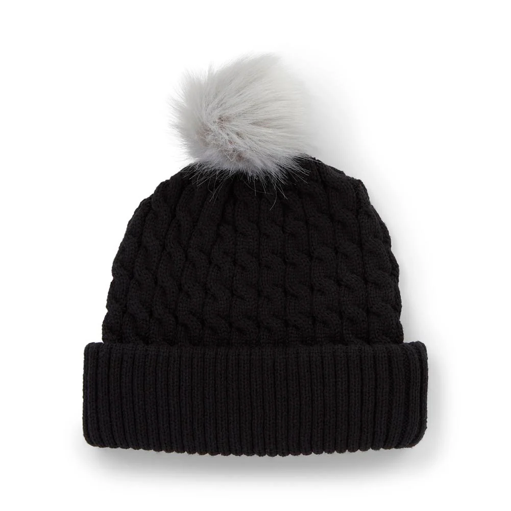 Titleist Cable Knit Pom Pom Golf Beanie - Image 5