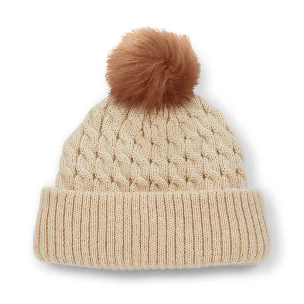 Titleist Cable Knit Pom Pom Golf Beanie - Image 8