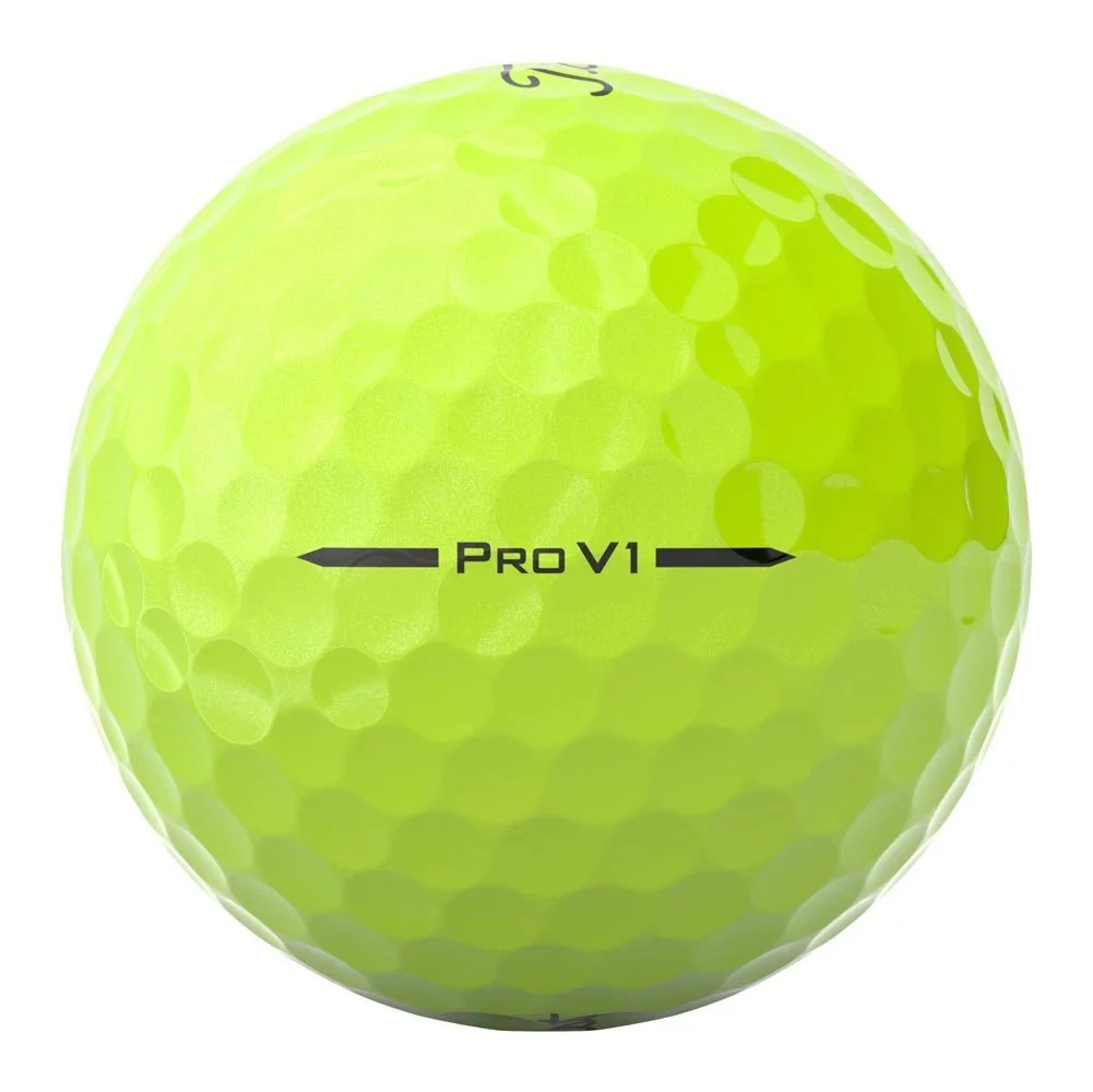 Titleist Pro V1 Yellow Personalized Golf Balls - Image 4