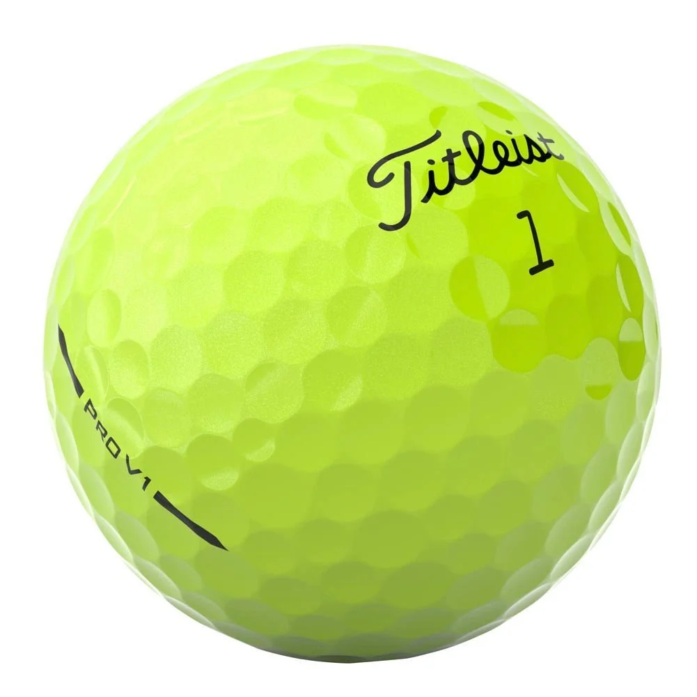 Titleist Pro V1 Yellow Personalized Golf Balls - Image 5