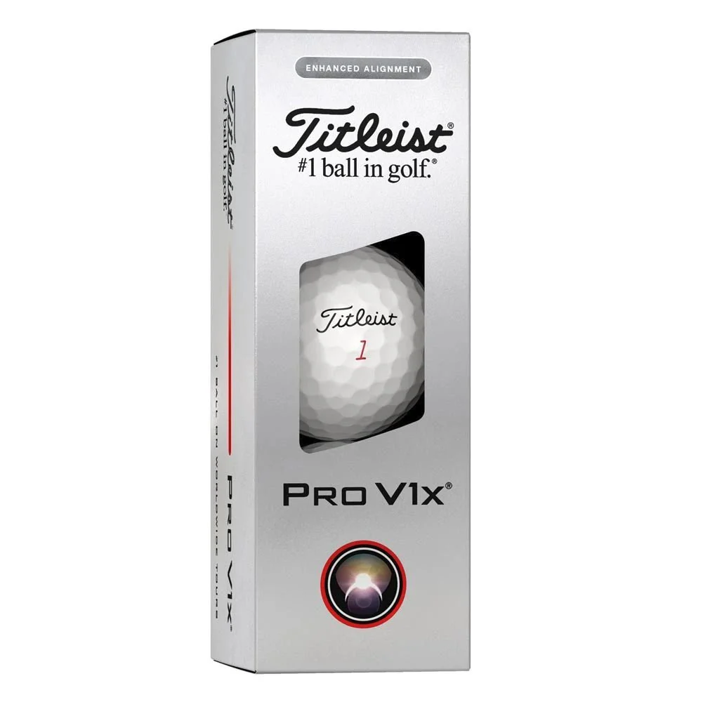 Titleist Pro V1x AIM Enhanced Alignment Golf Balls - Image 7