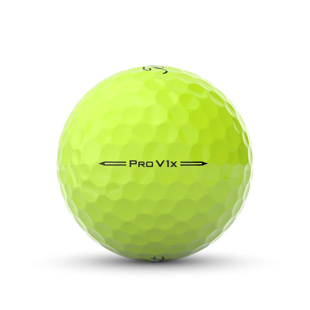 Titleist Pro V1x Golf Balls - Yellow - 2023 - Prior Generation - Image 2