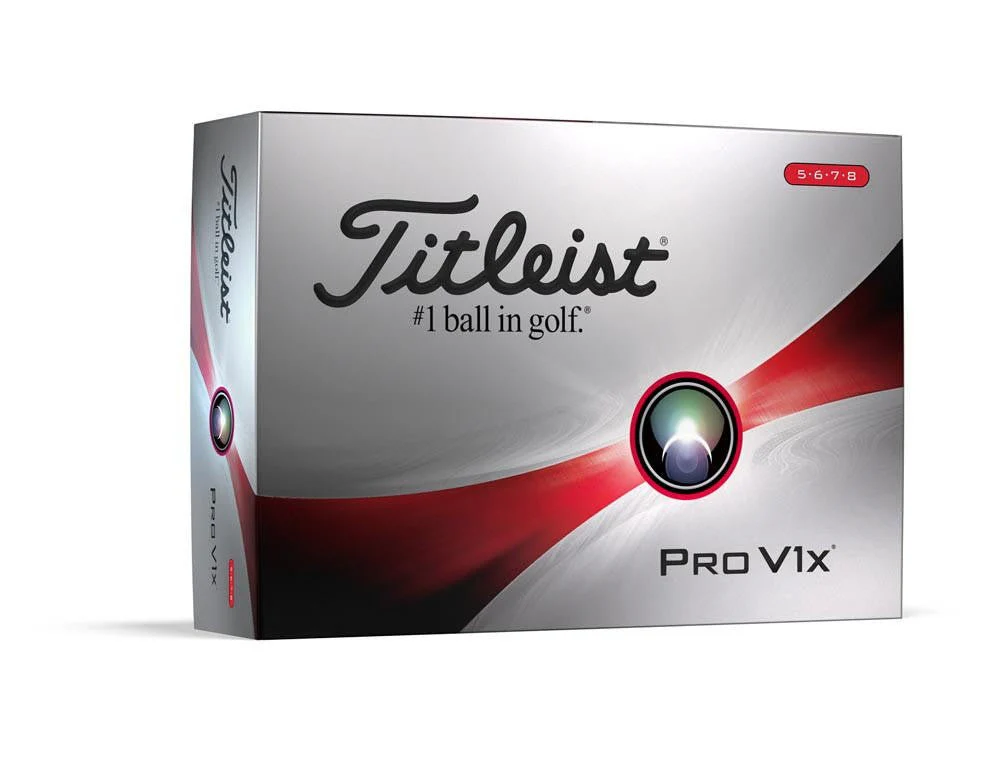 Titleist Pro V1x High Number Golf Balls - 2023 - Prior Generation