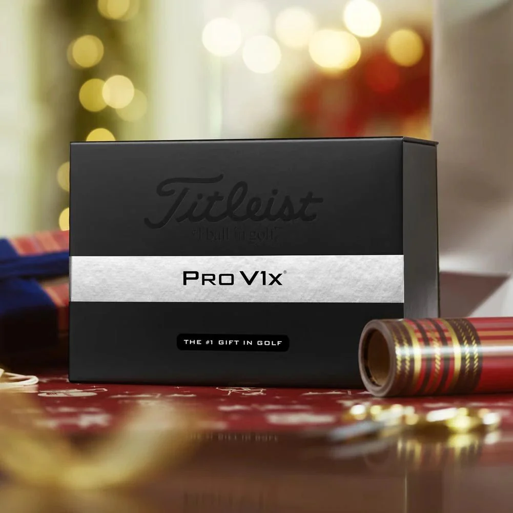 Titleist Pro V1x Holiday Gift Box Golf Balls - 2 Dozen - Image 8