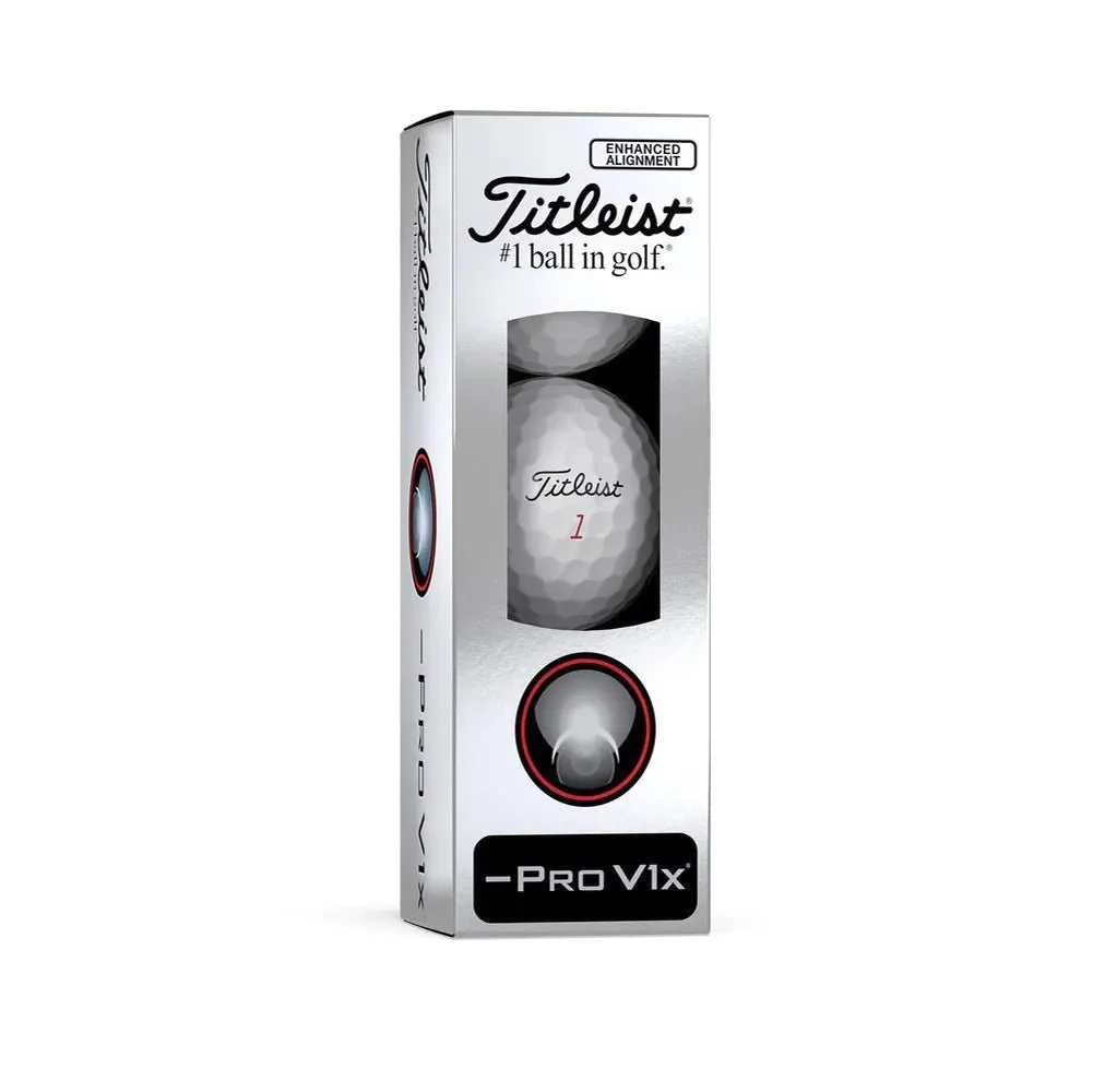 Titleist Pro V1x Left Dash Enhanced Alignment Golf Balls- Prior Generation - Image 4