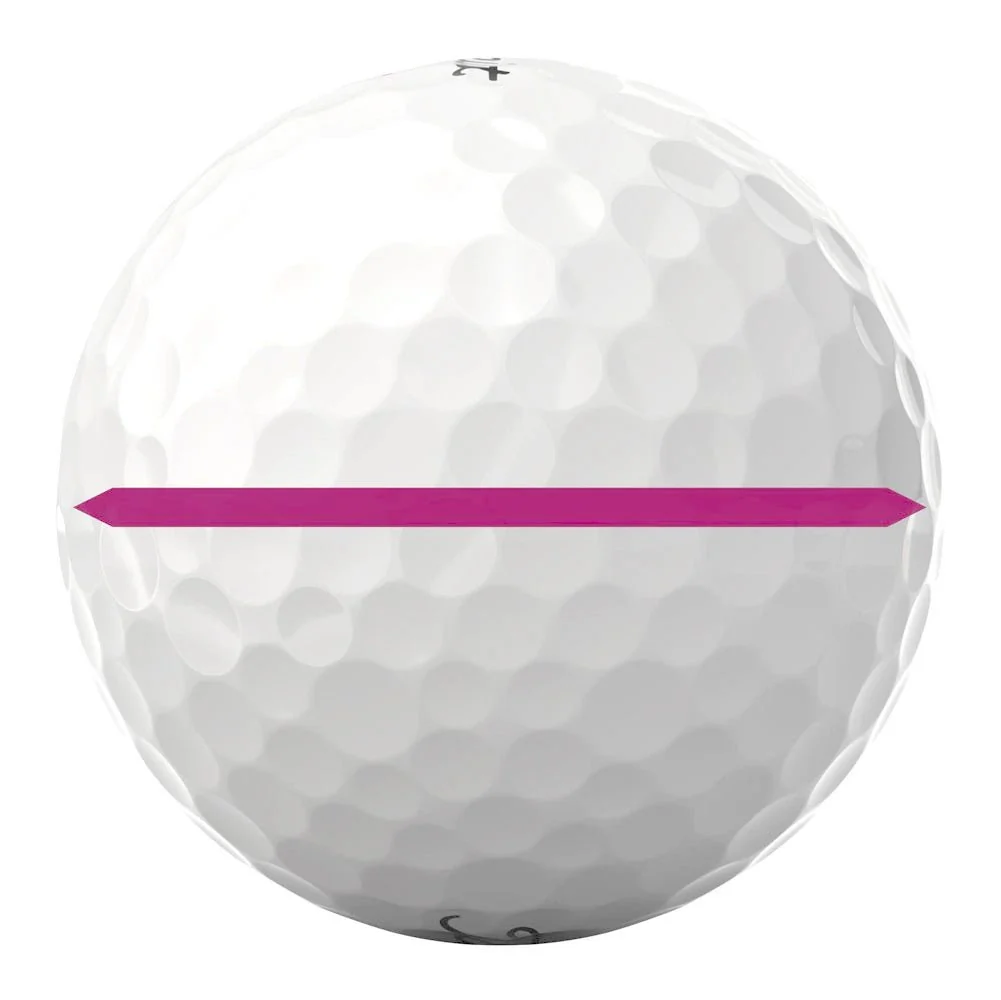 Titleist Pro V1x Performance Alignment Golf Balls - Pink - Image 3