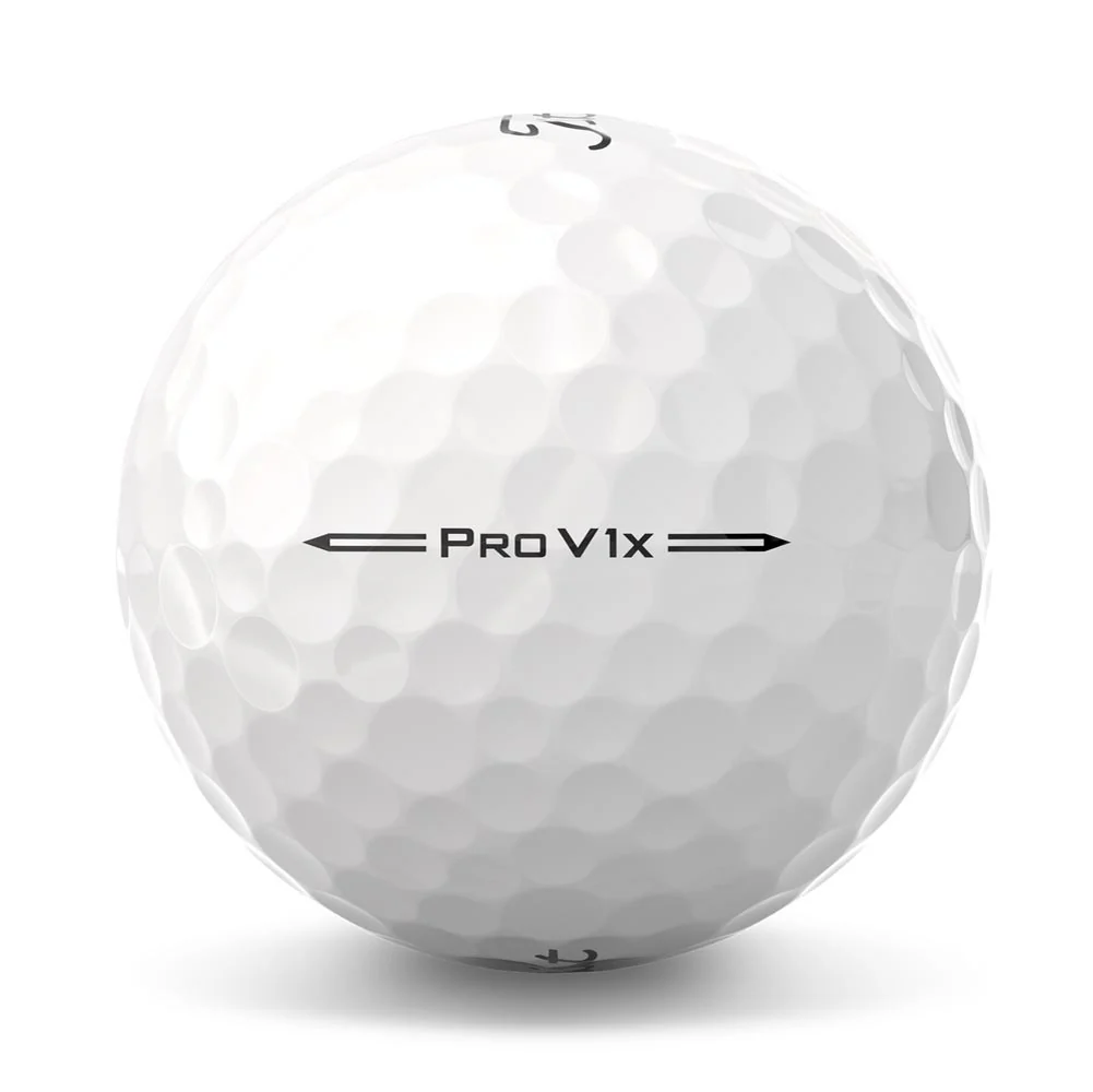 Titleist Pro V1x Performance Alignment Golf Balls - Red - 2023 - Prior Generation - Image 3