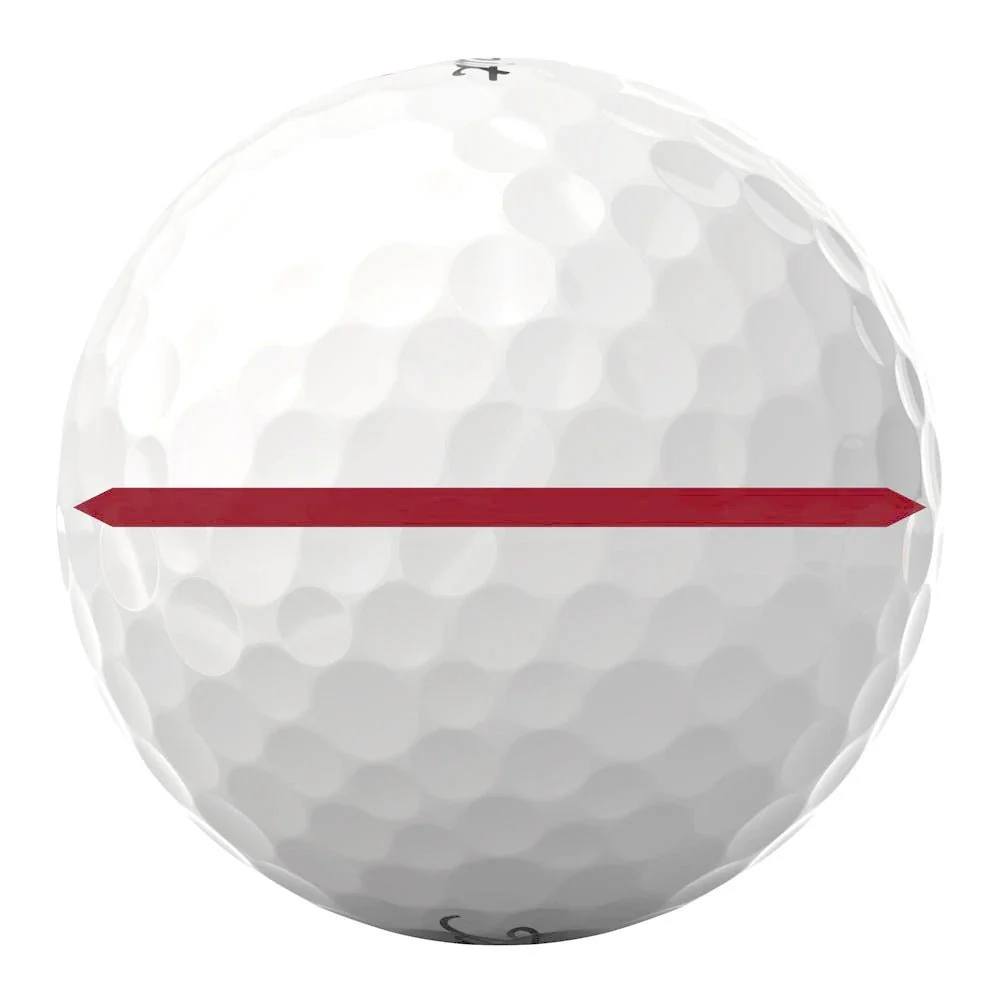 Titleist Pro V1x Performance Alignment Golf Balls - Red - Image 3