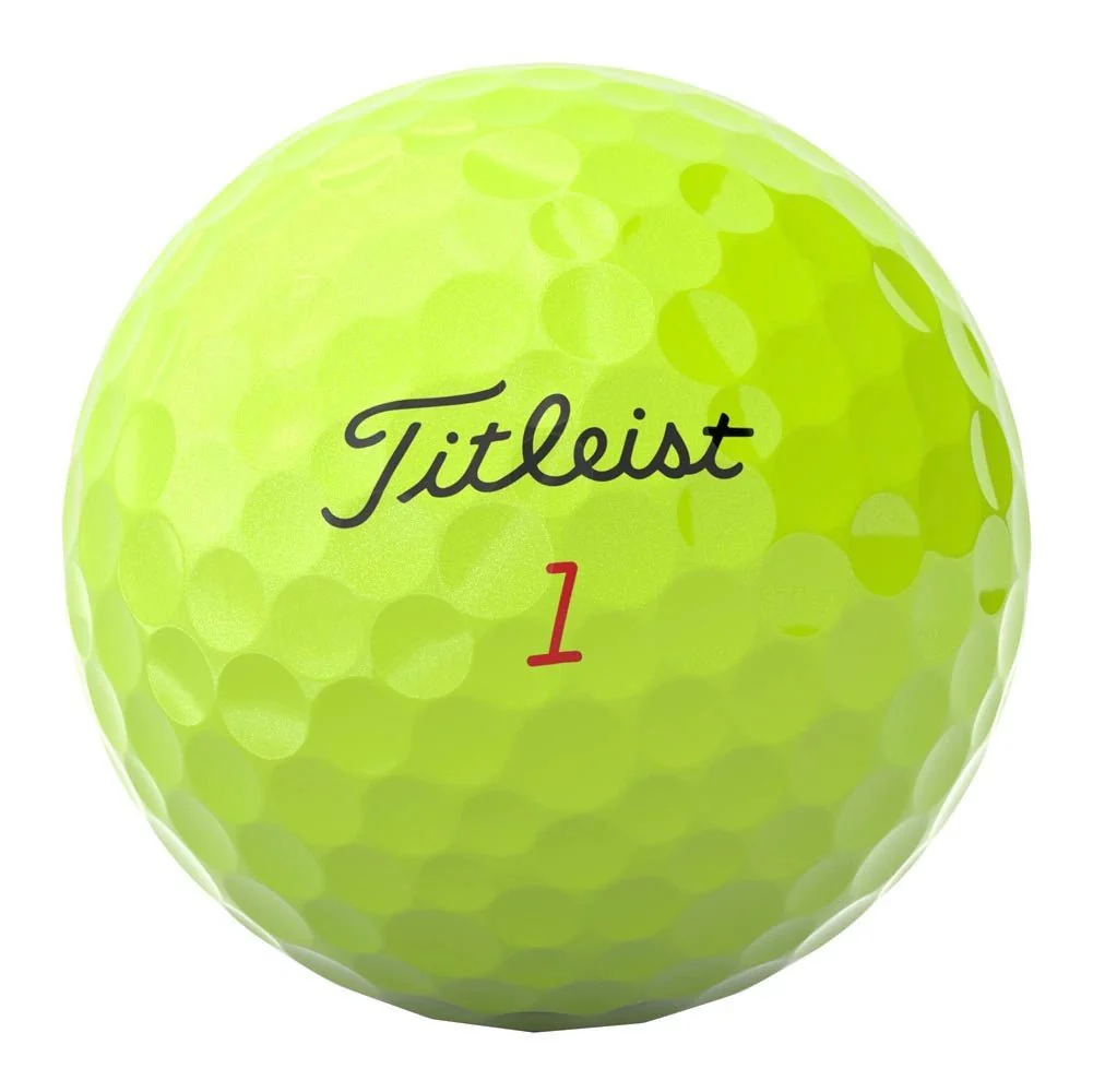 Titleist Pro V1x Yellow Personalized Golf Balls - Image 3
