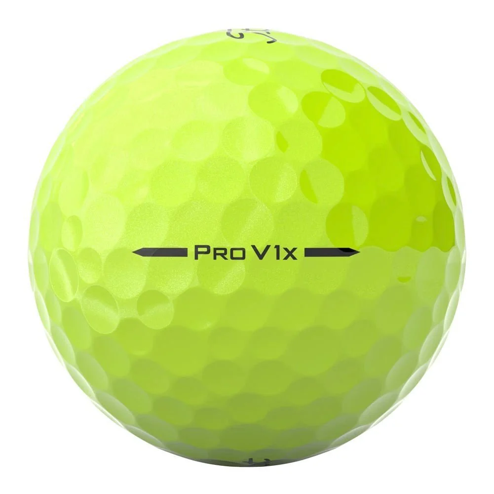 Titleist Pro V1x Yellow Personalized Golf Balls - Image 4