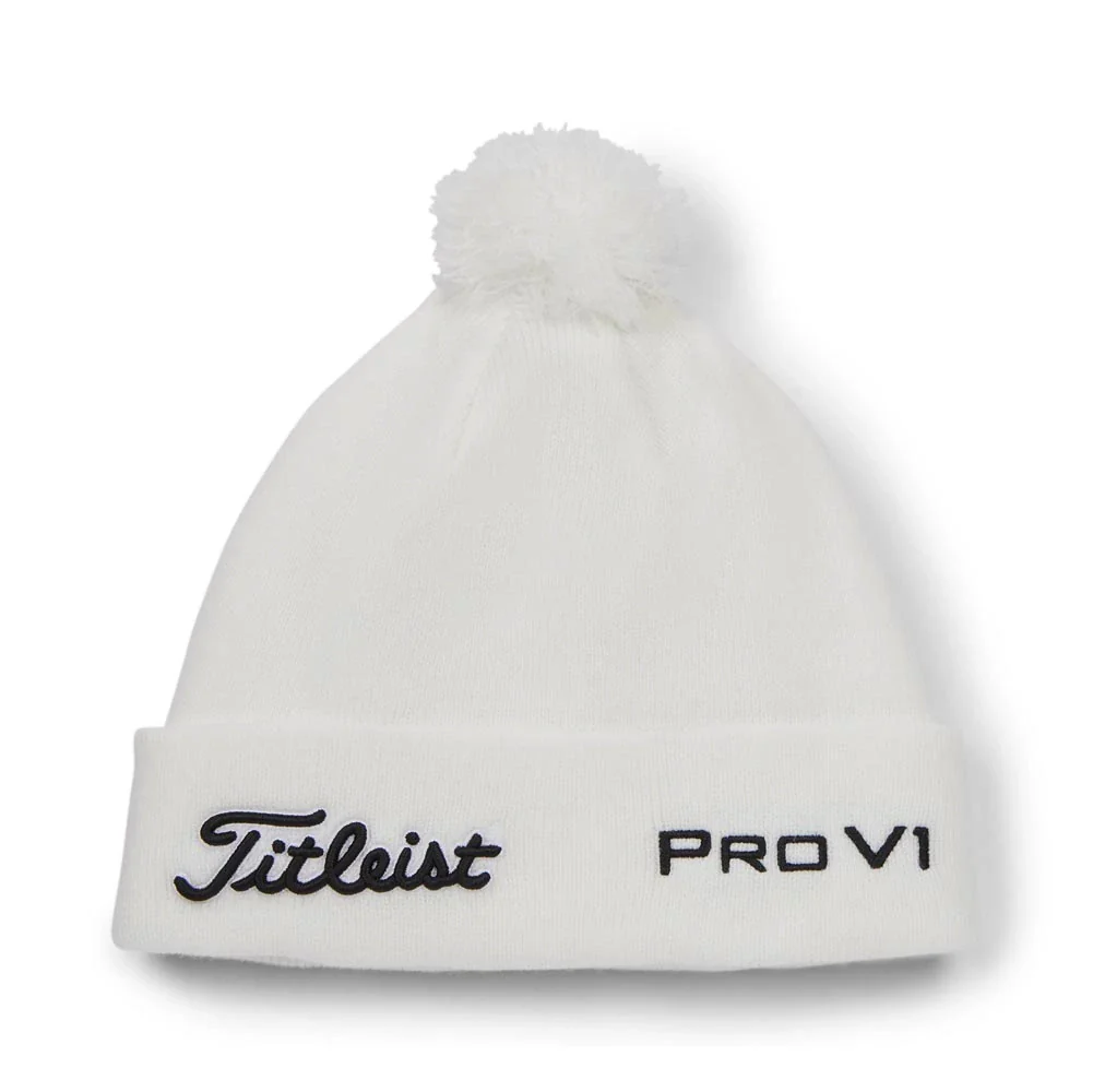 Titleist Tour Pom Pom Golf Beanie - Image 21