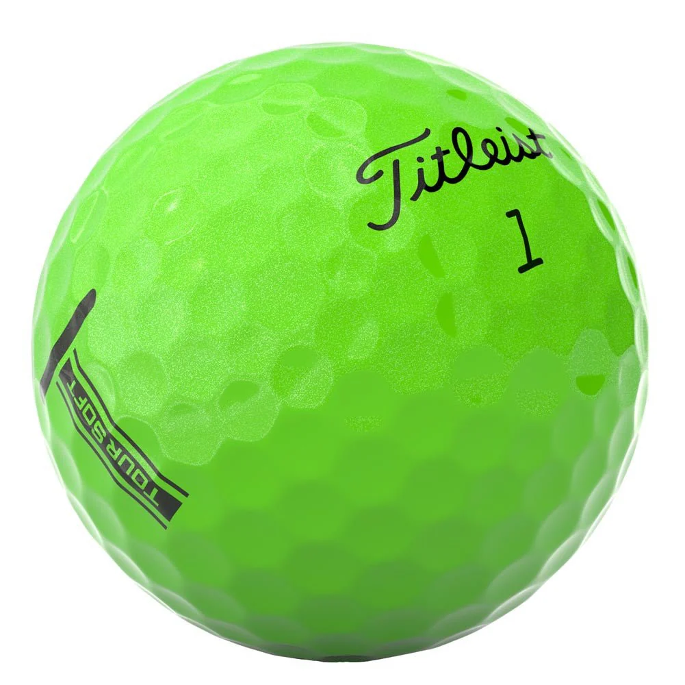 Titleist Tour Soft Golf Balls - Green - Prior Generation - Image 3