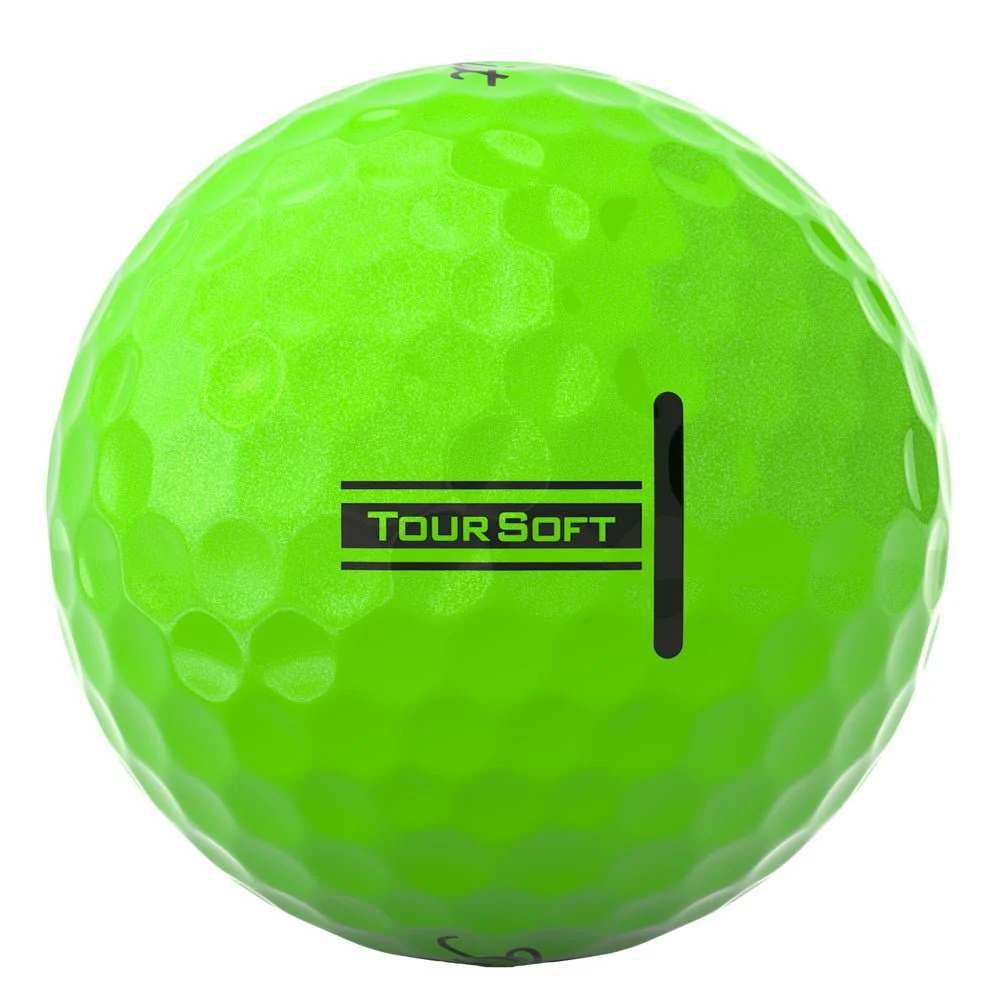 Titleist Tour Soft Golf Balls - Green - Prior Generation - Image 4