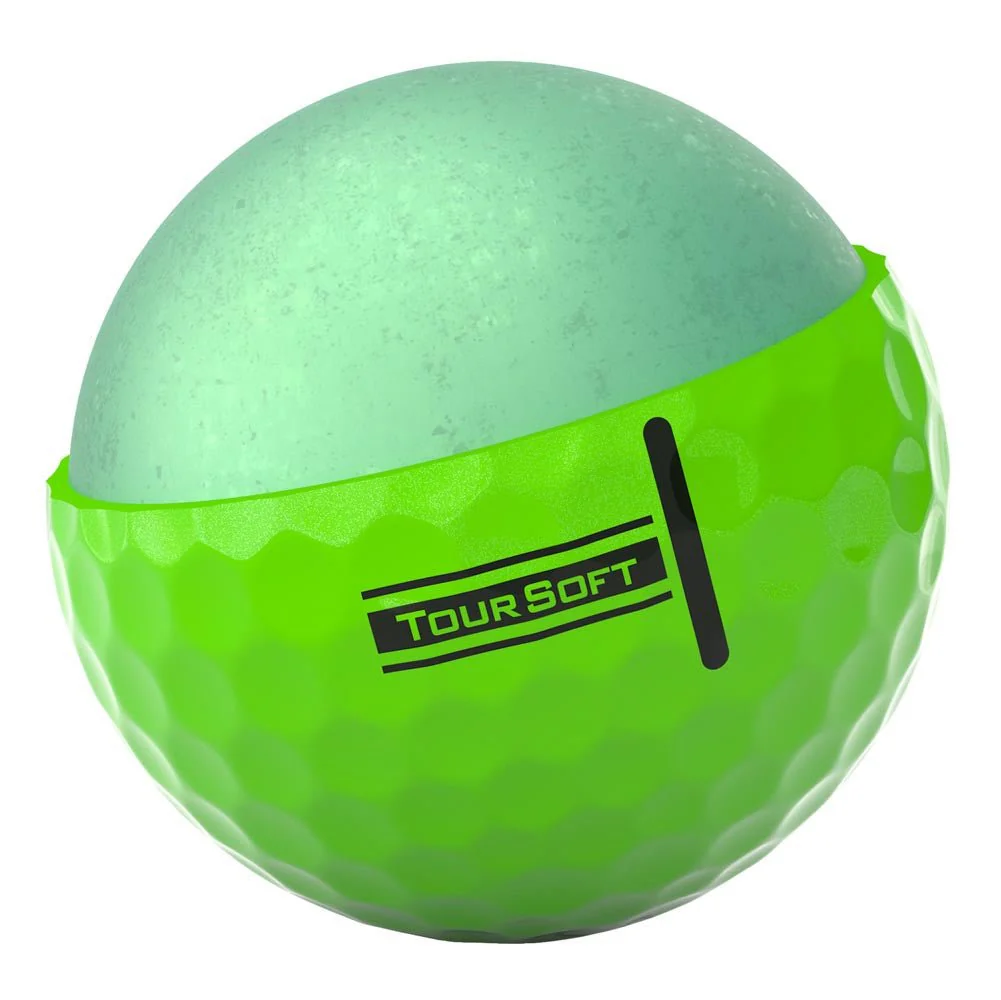 Titleist Tour Soft Golf Balls - Green - Prior Generation - Image 5