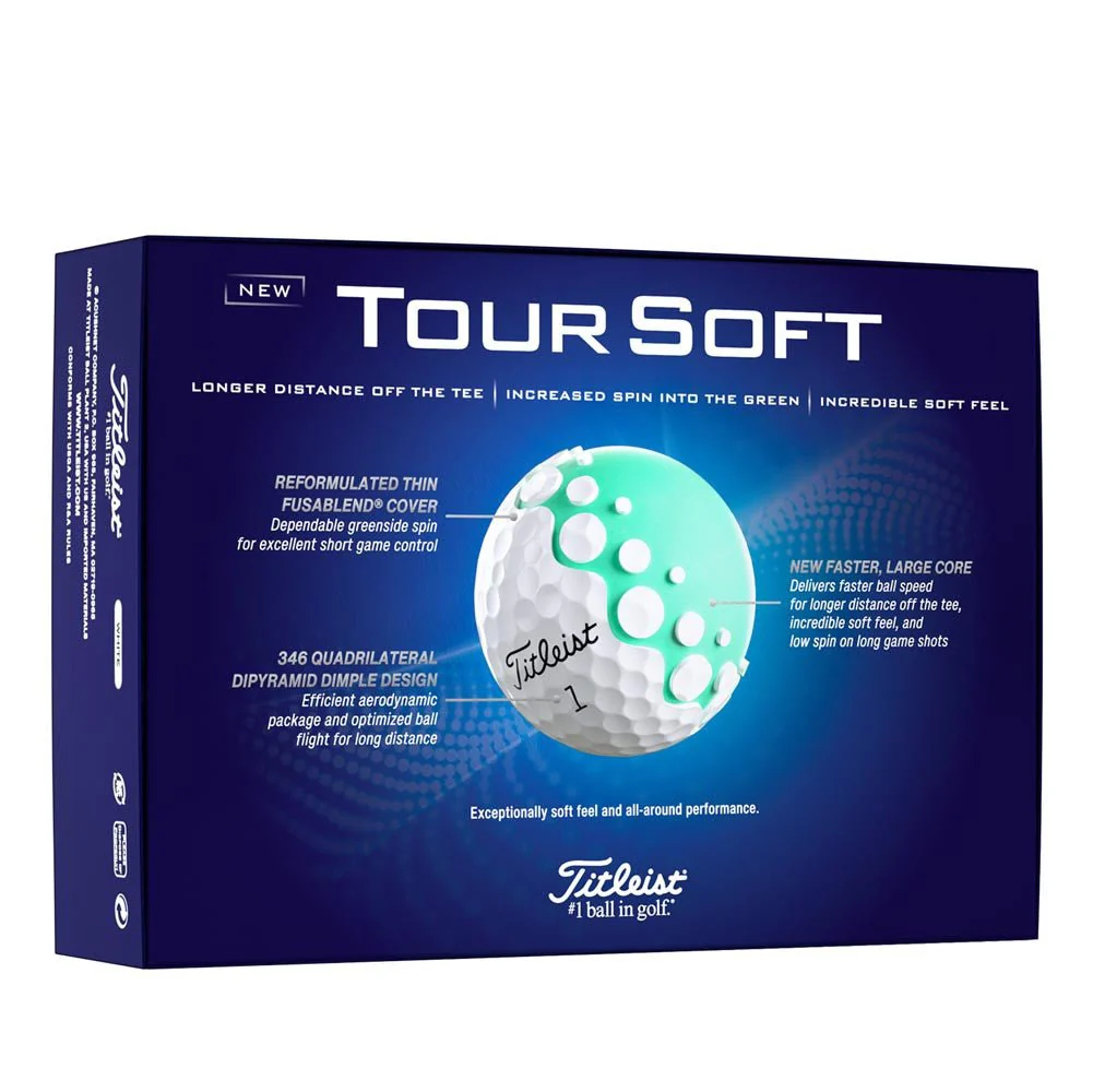 Titleist Tour Soft Golf Balls - Prior Generation - Image 7