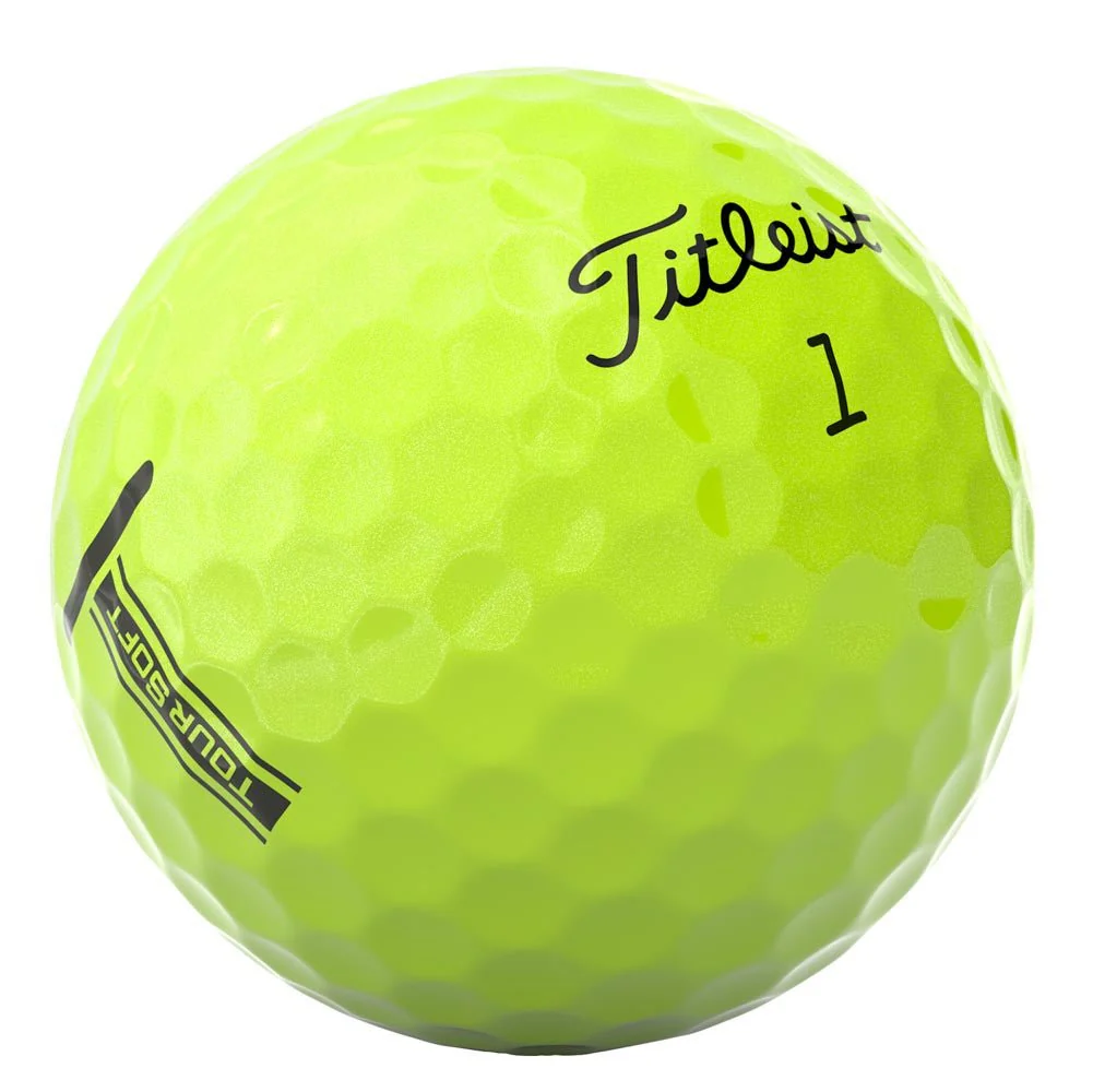 Titleist Tour Soft Golf Balls - Yellow - Prior Generation - Image 3