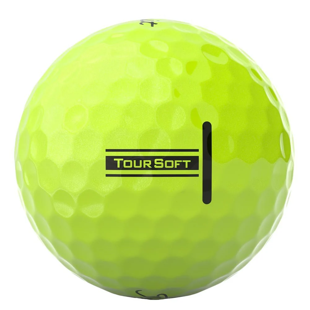 Titleist Tour Soft Golf Balls - Yellow - Prior Generation - Image 4