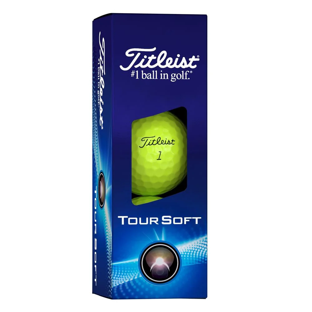 Titleist Tour Soft Golf Balls - Yellow - Prior Generation - Image 6