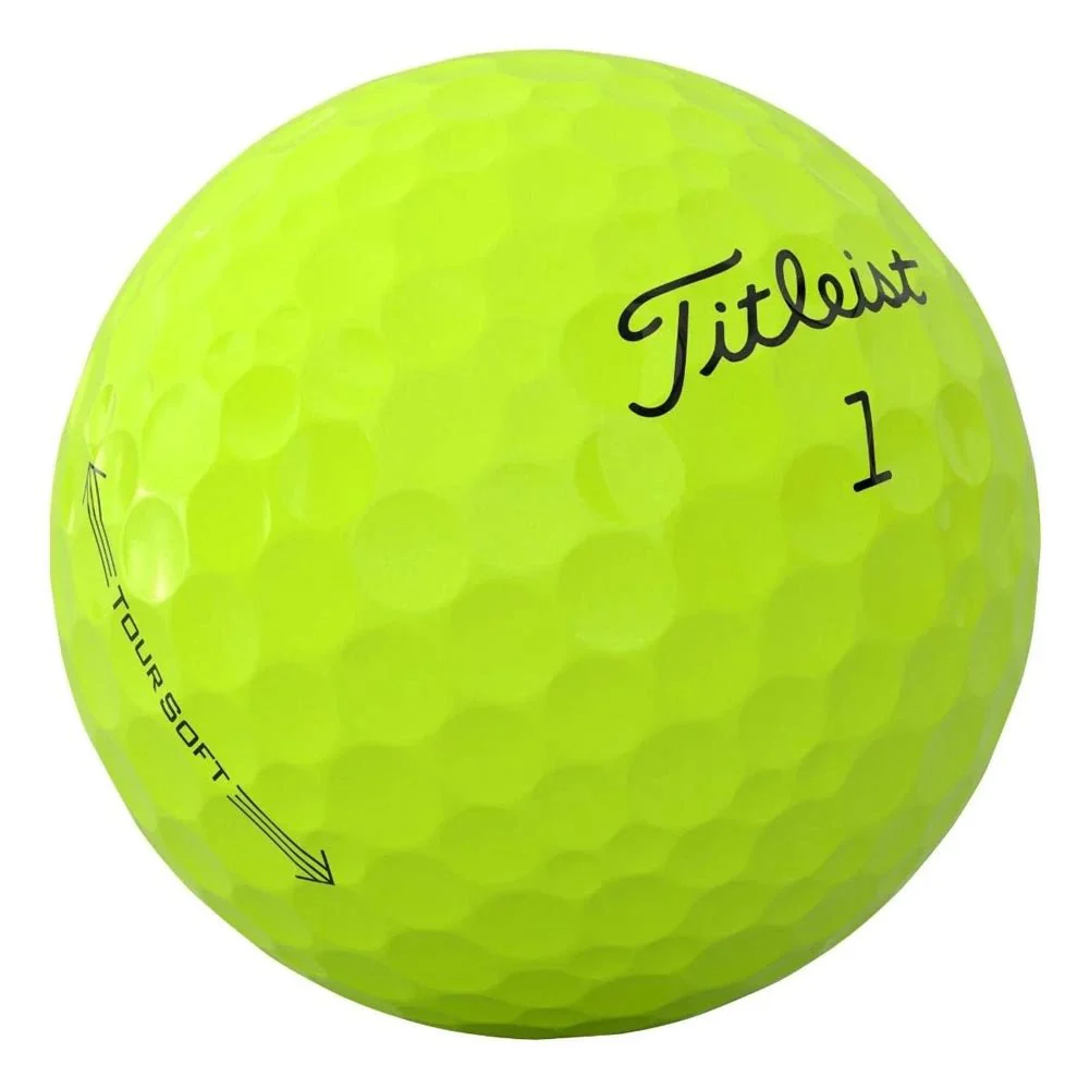Titleist Tour Soft Yellow Personalized Golf Balls - Image 4