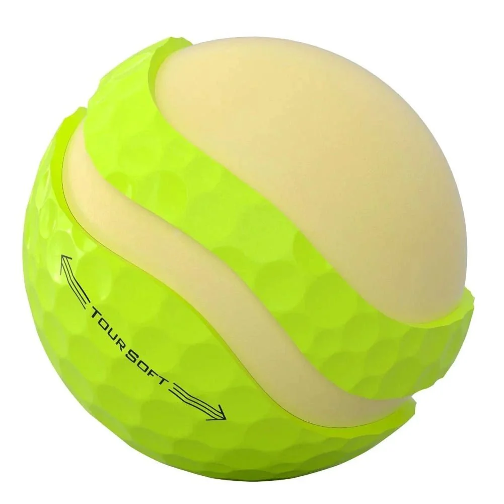 Titleist Tour Soft Yellow Personalized Golf Balls - Image 6