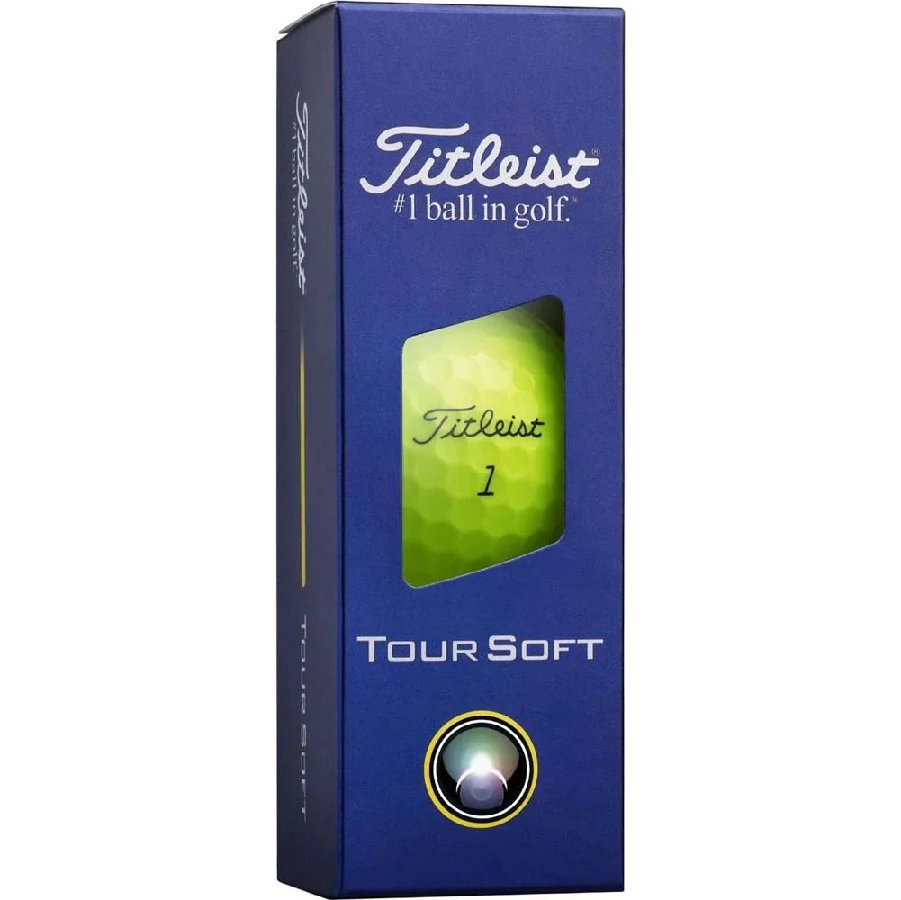 Titleist Tour Soft Yellow Personalized Golf Balls - Image 7