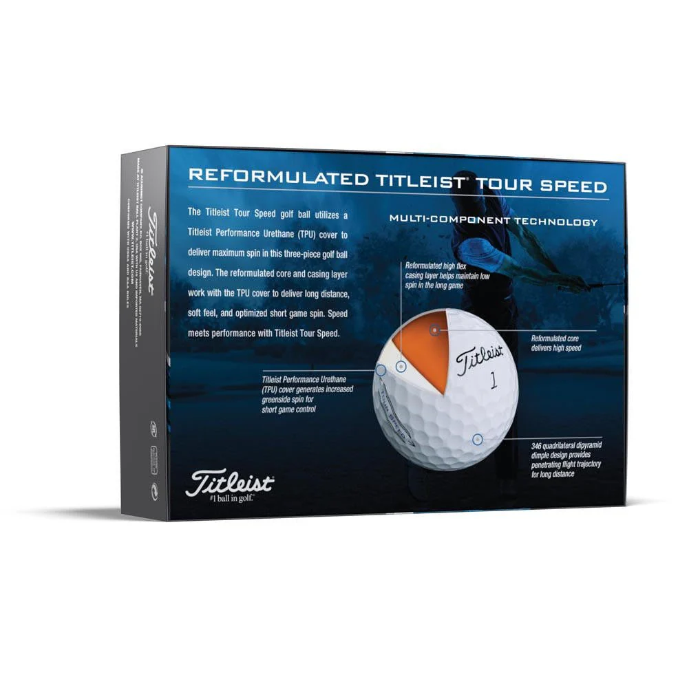 Titleist Tour Speed Golf Balls - 2022 - Image 10