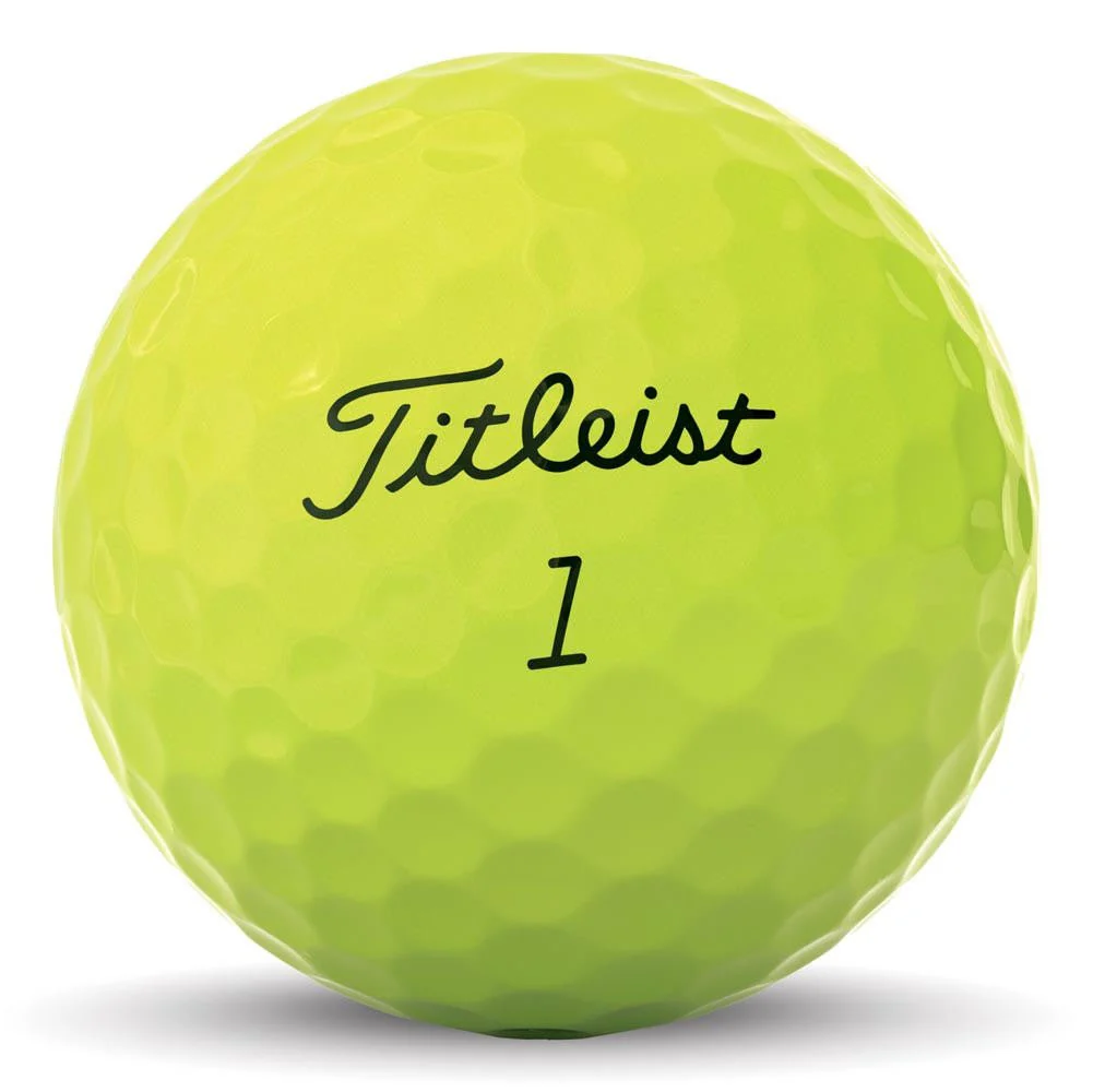 Titleist Tour Speed Golf Balls - Yellow - 2022 - Image 11