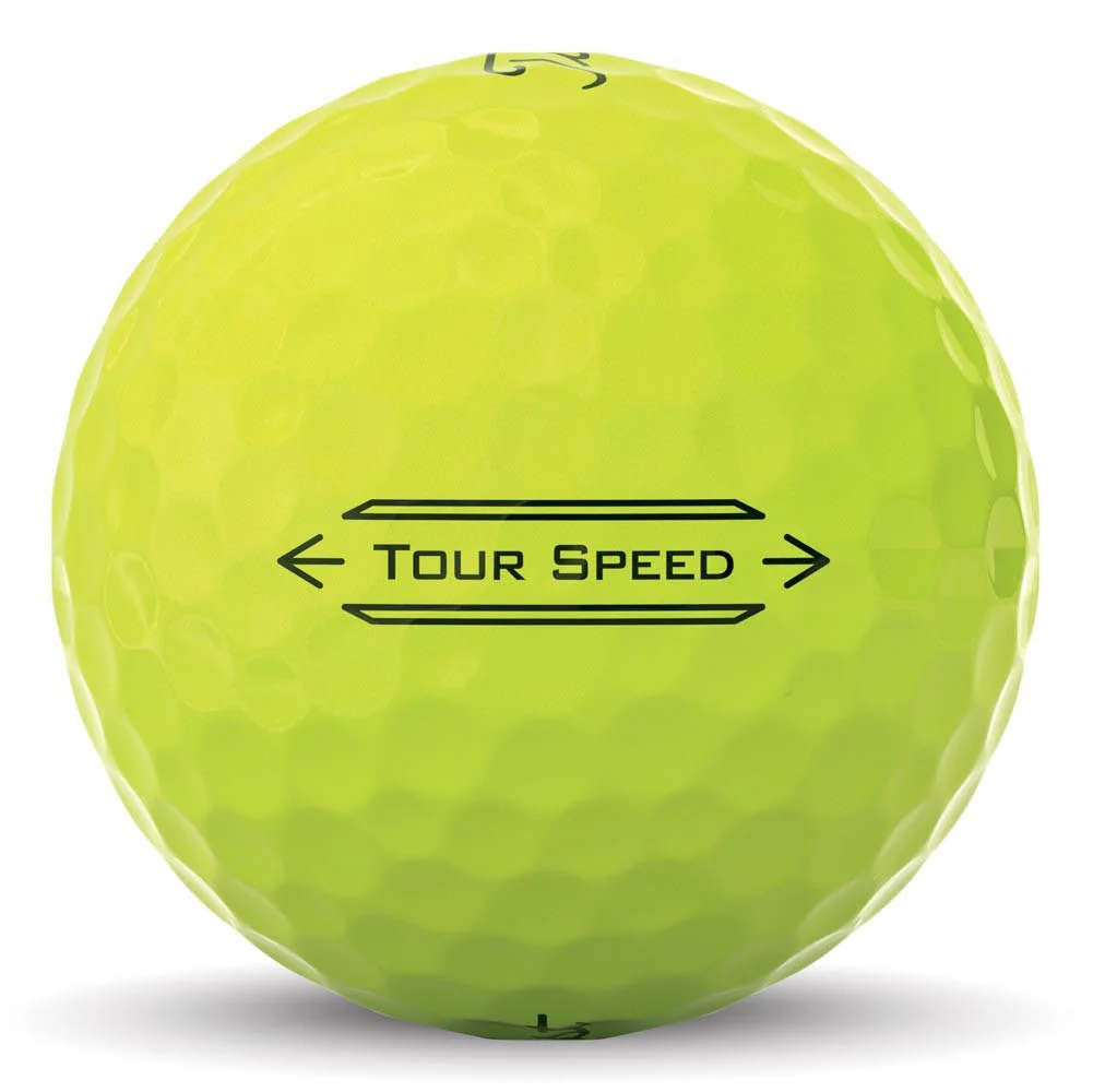 Titleist Tour Speed Golf Balls - Yellow - 2022 - Image 5