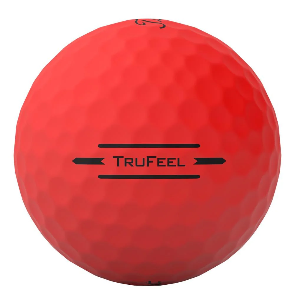 Titleist TruFeel Golf Balls - Matte Red - Prior Generation - Image 4