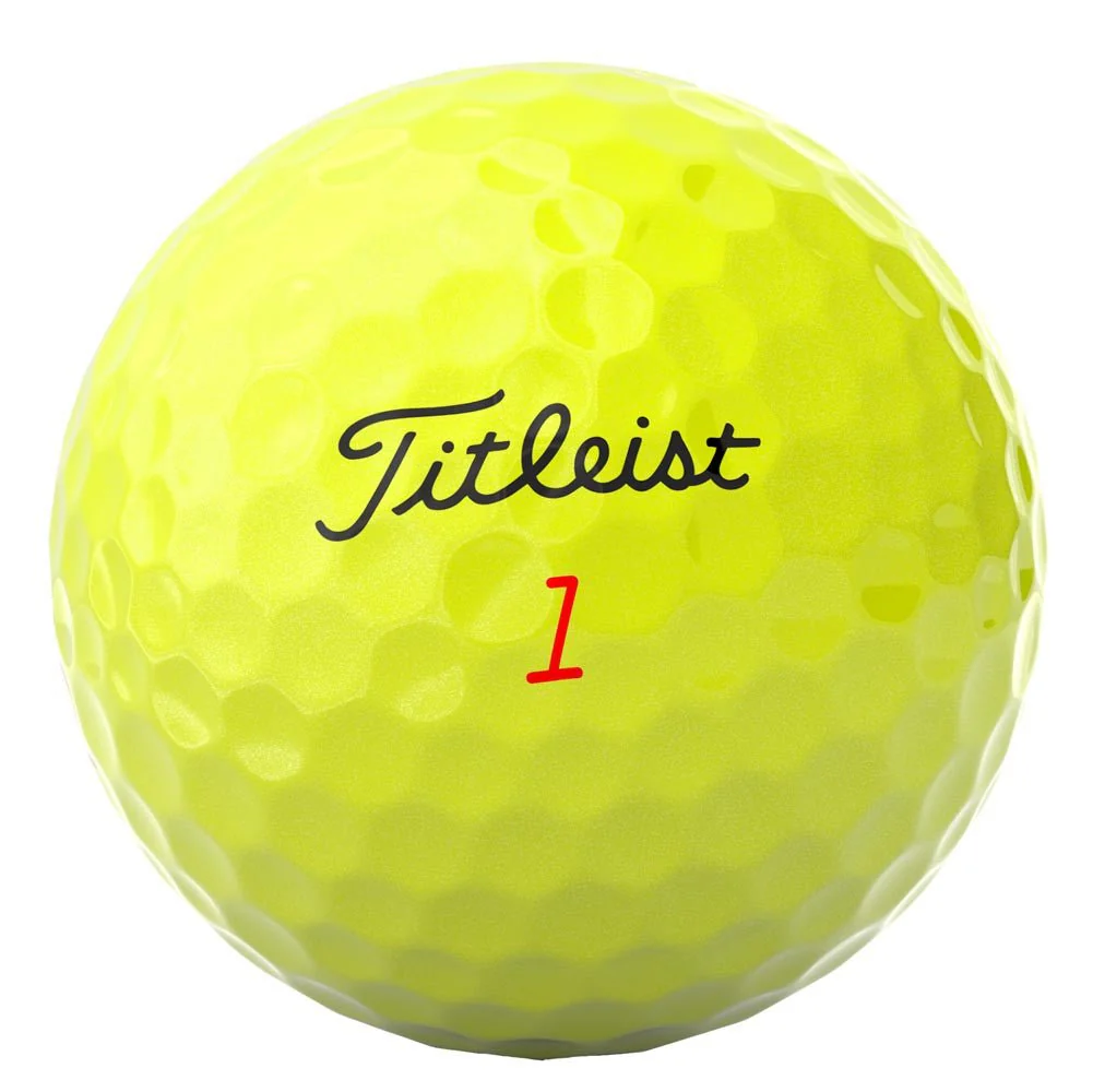 Titleist TruFeel Golf Balls - Yellow - Prior Generation - Image 2