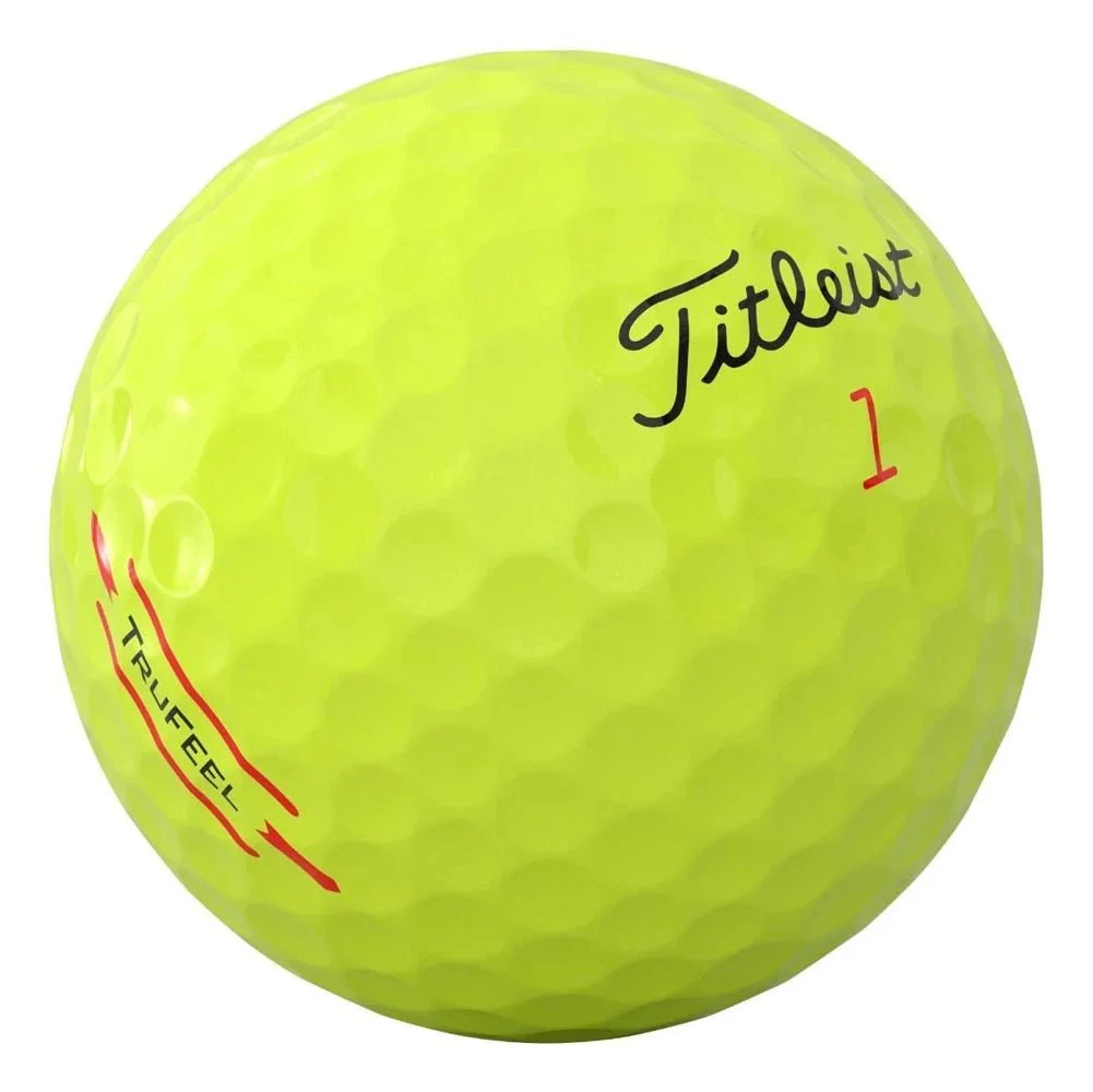 Titleist TruFeel Yellow Personalized Golf Balls - Image 4