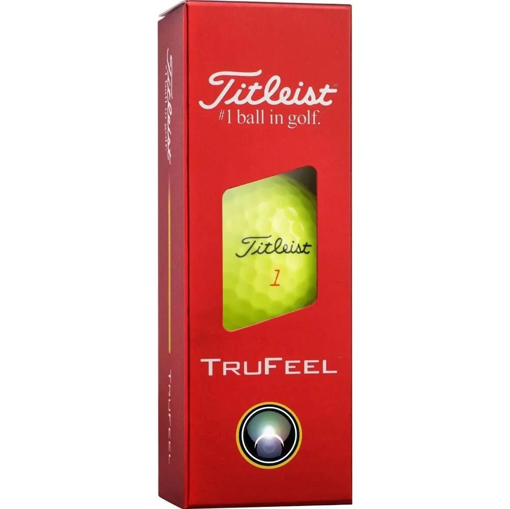 Titleist TruFeel Yellow Personalized Golf Balls - Image 7