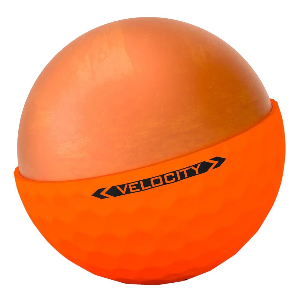 Titleist Velocity Double Digit Golf Balls - Matte Orange - Prior Generation - Image 5