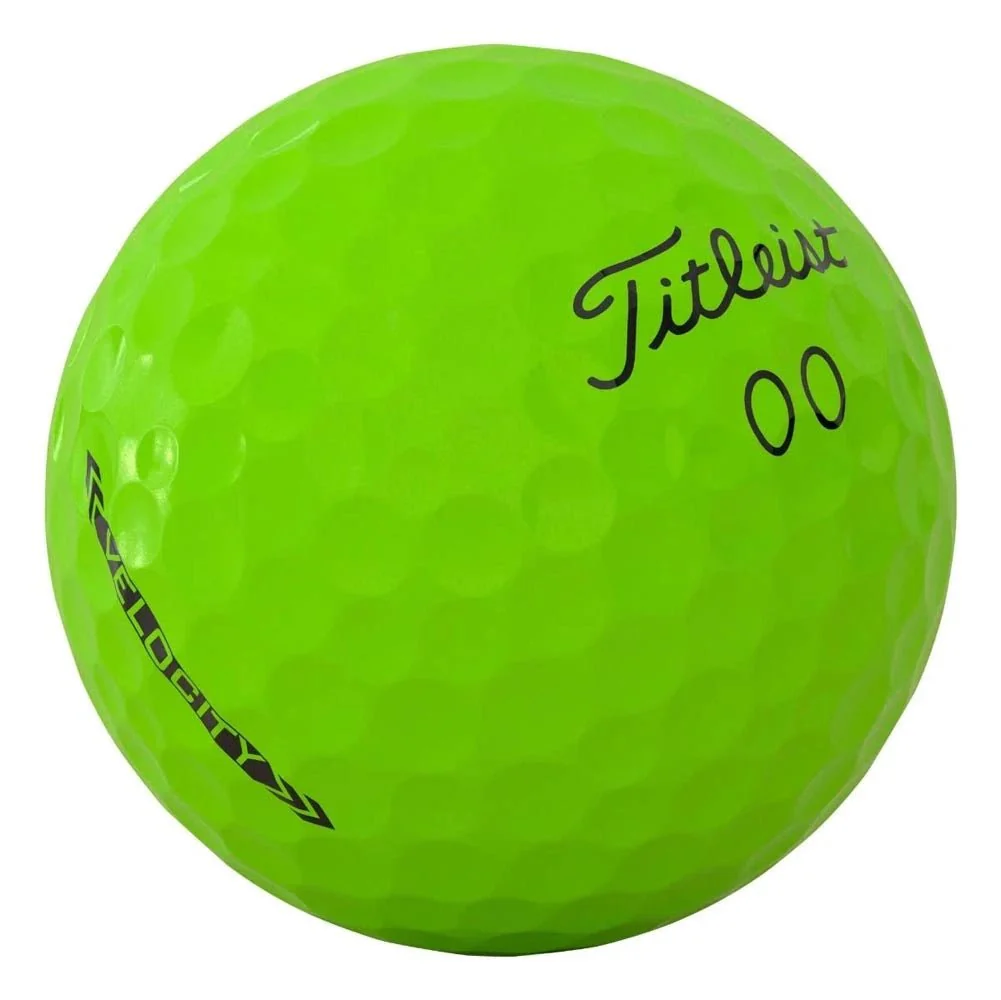 Titleist Velocity Matte Green Personalized Golf Balls - Image 4