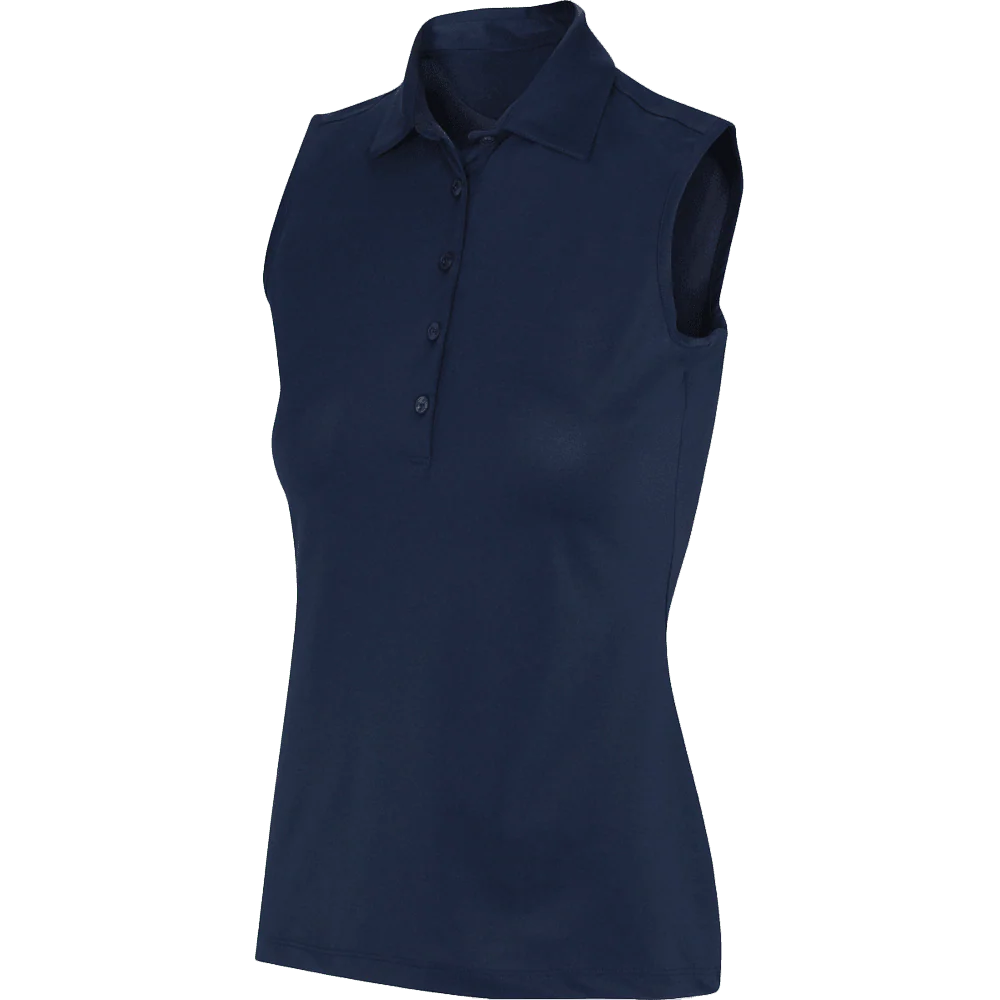 Tourney Women's Victory Performance Sleeveless Golf Polo - Image 2