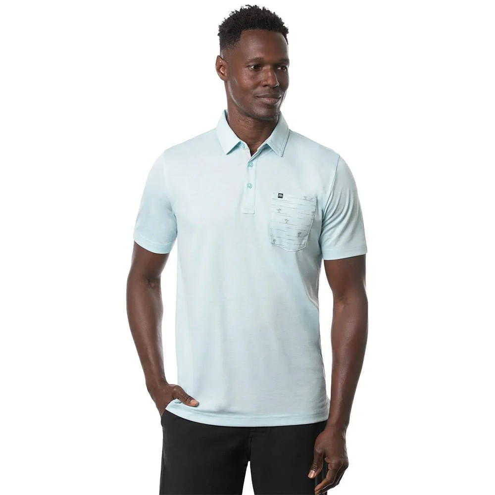 Travis Mathew Bay Swim Golf Polo - Image 4
