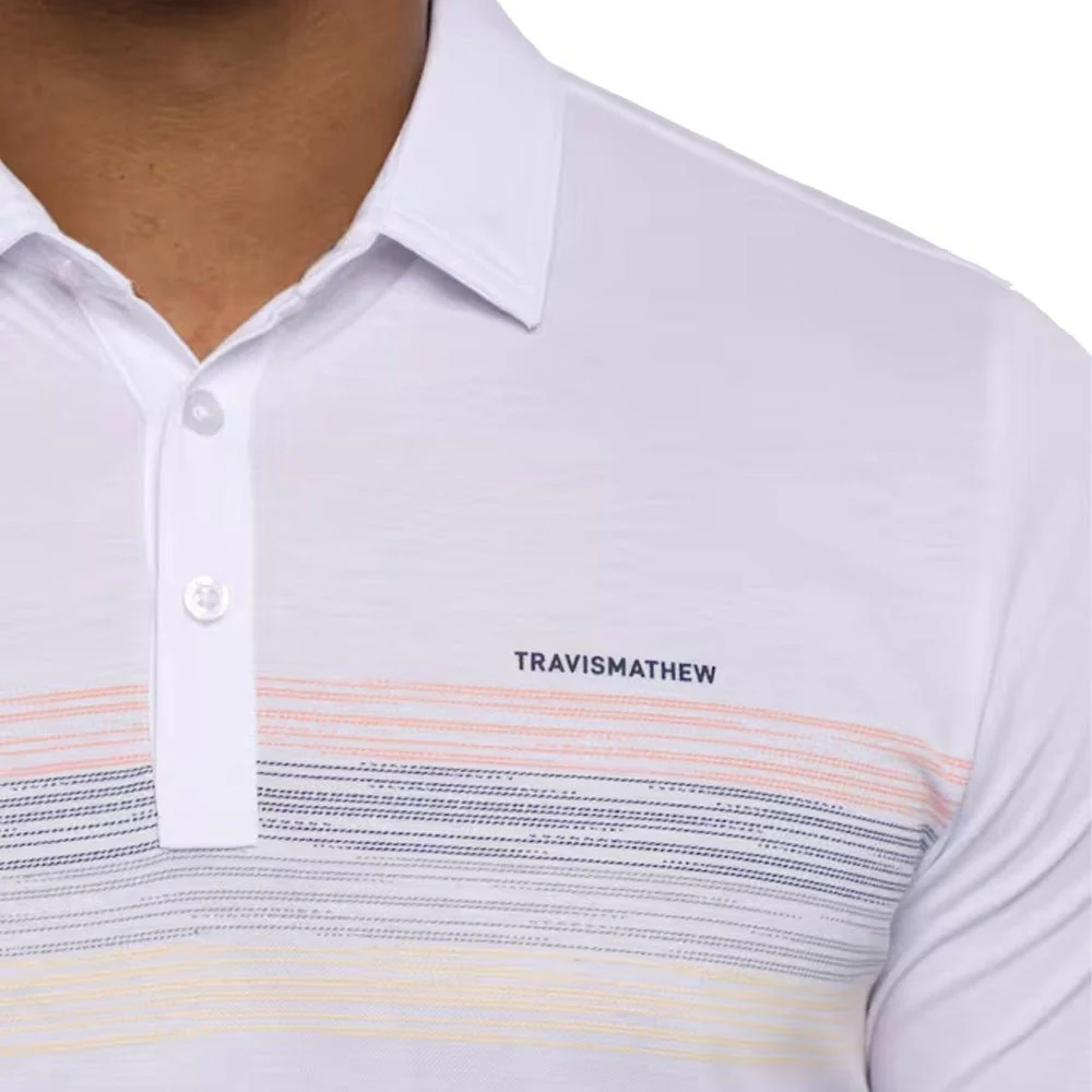 Travis Mathew Beach Read Golf Polo - Image 3