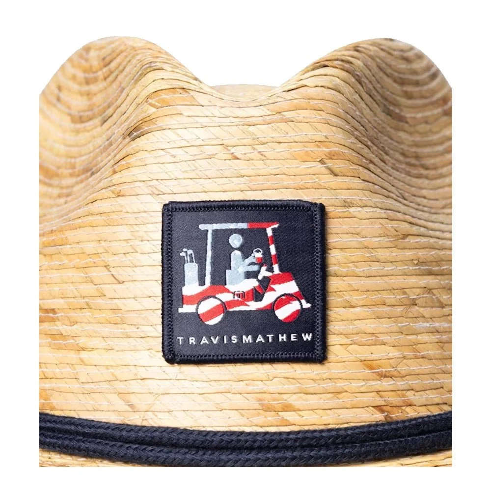 Travis Mathew Bill Of Rights Straw Hat - Image 2