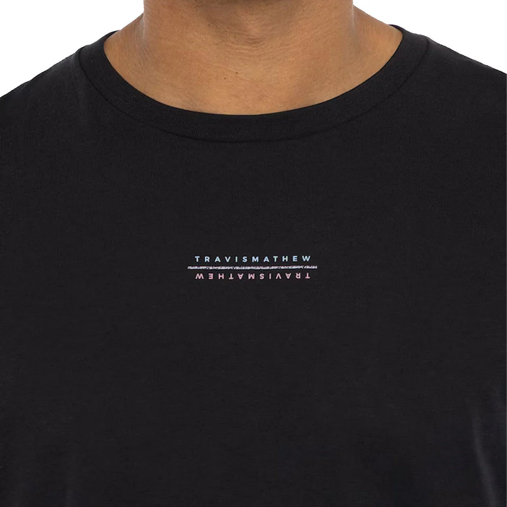 Travis Mathew Carnation Coral Golf Tee - Image 3
