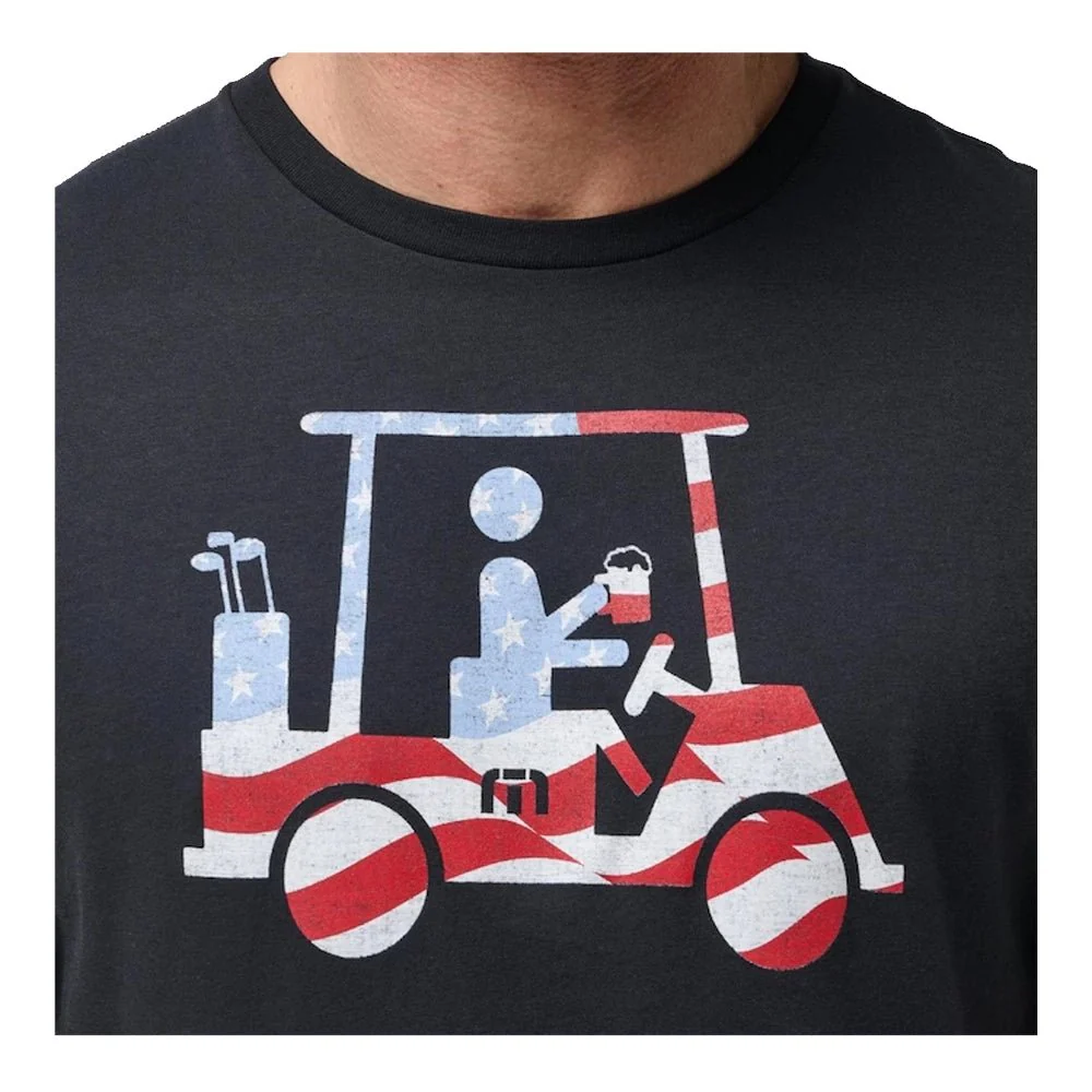 Travis Mathew Five K Day Golf Tee - Image 3