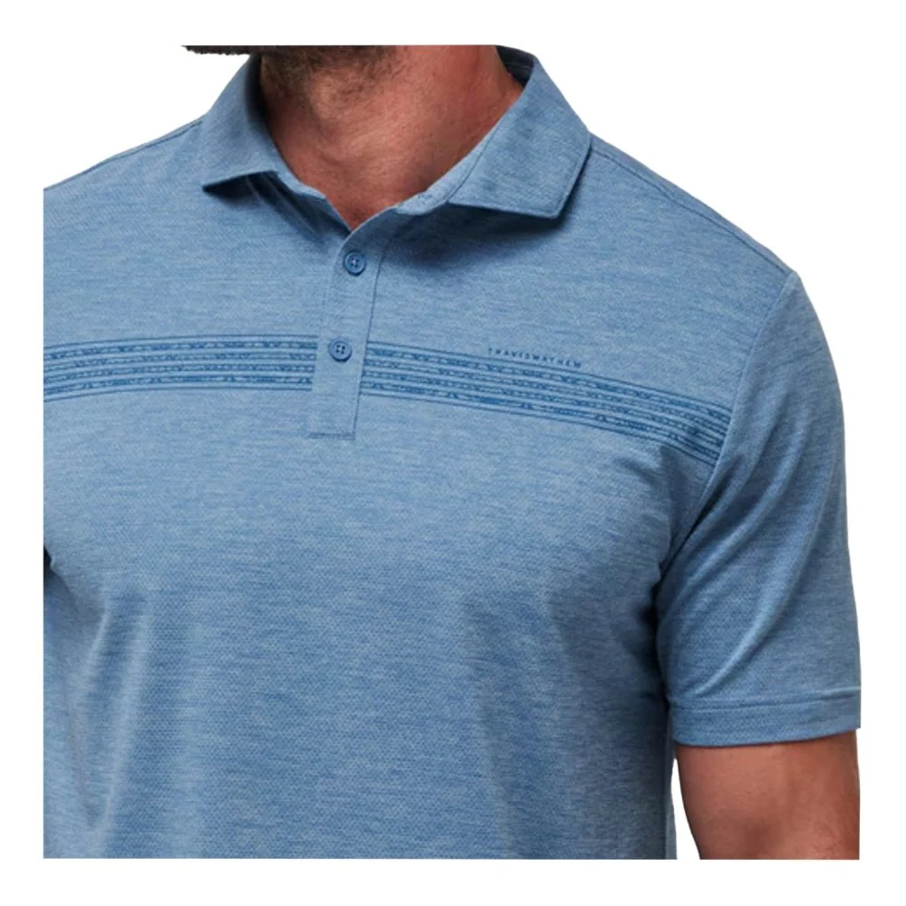 Travis Mathew Heater Pro Chest Stripe Golf Polo - Image 4