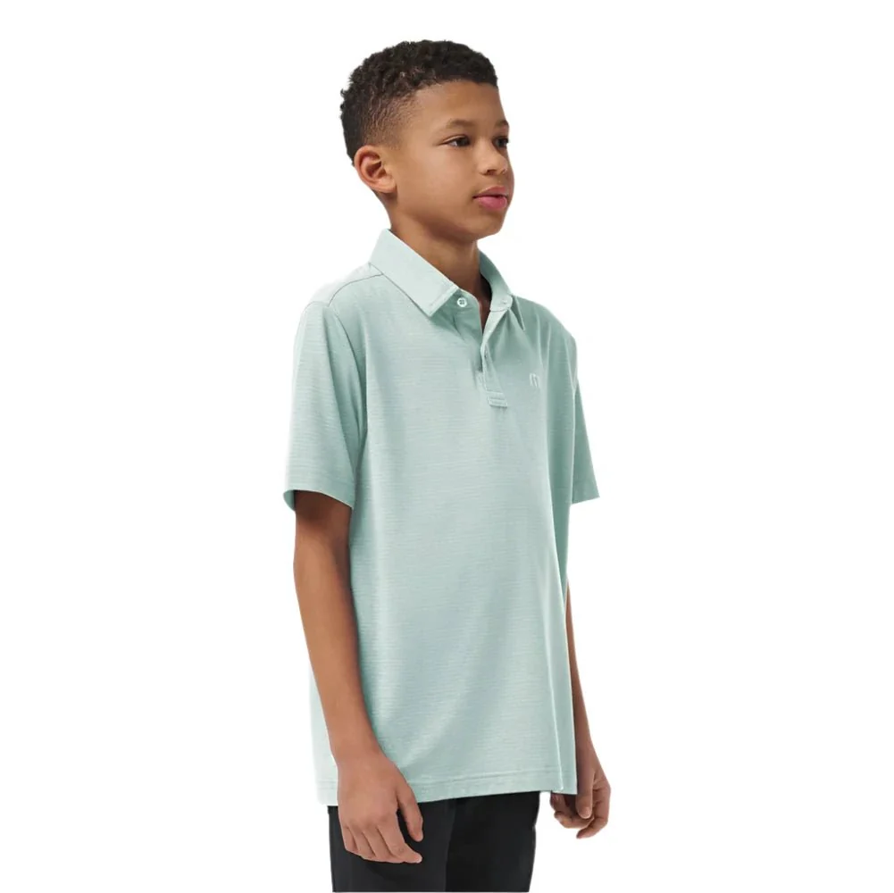 Travis Mathew Junior Boys The Heater Golf Polo - Image 6