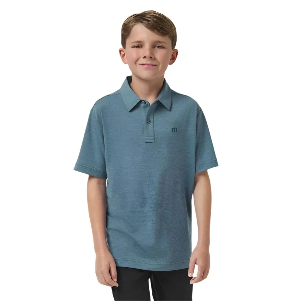 Travis Mathew Junior Boys The Heater Golf Polo - Image 9