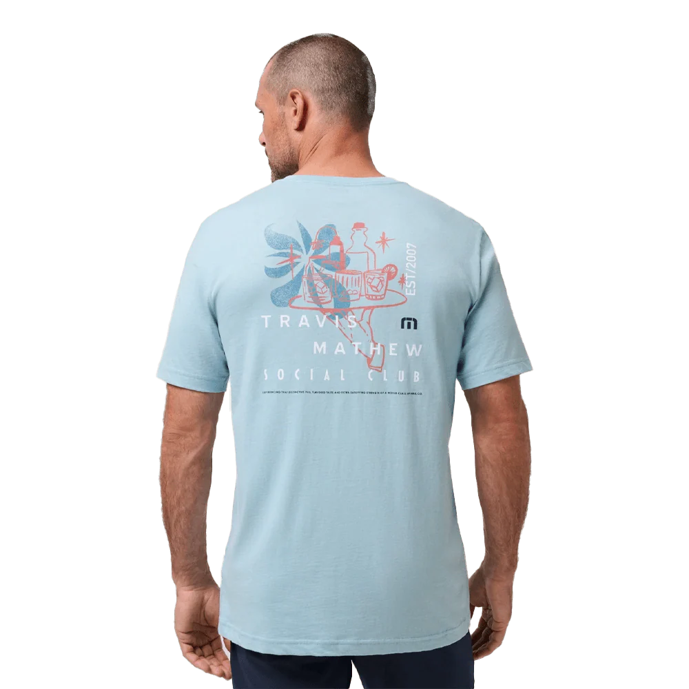 Travis Mathew Social Call Golf Tee - Image 2