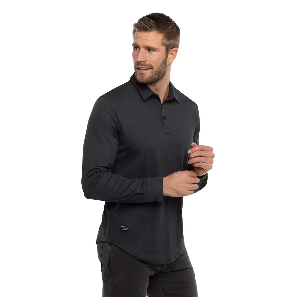 Travis Mathew State Room Long Sleeve Golf Polo - Image 2