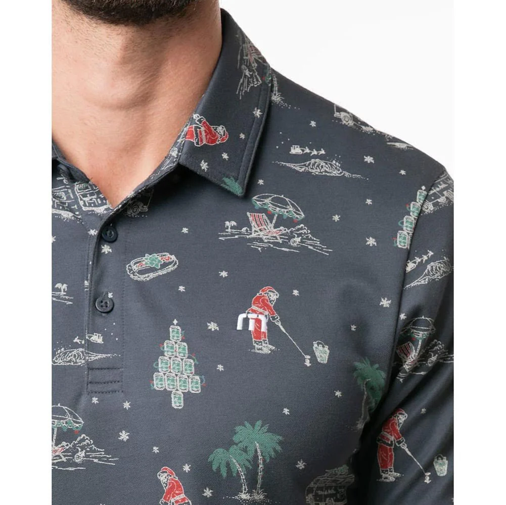 Travis Mathew Tinsel Tradition Polo - Image 3