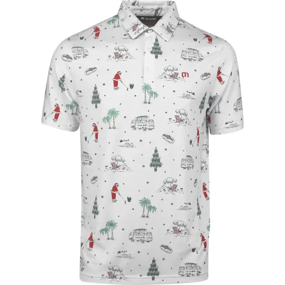 Travis Mathew Tinsel Tradition Polo - Image 5