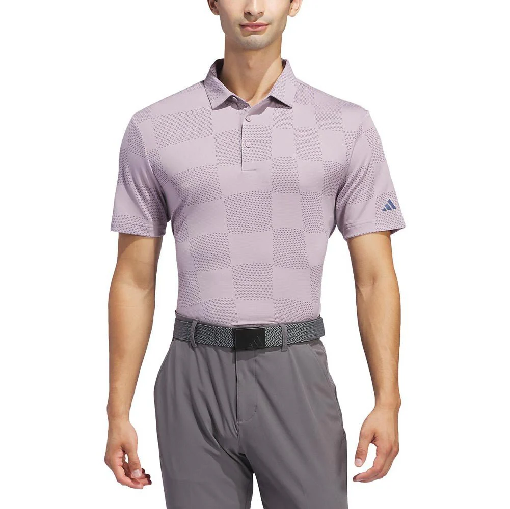 Adidas Ultimate365 Textured Golf Polo - Previous Season Style - Image 3
