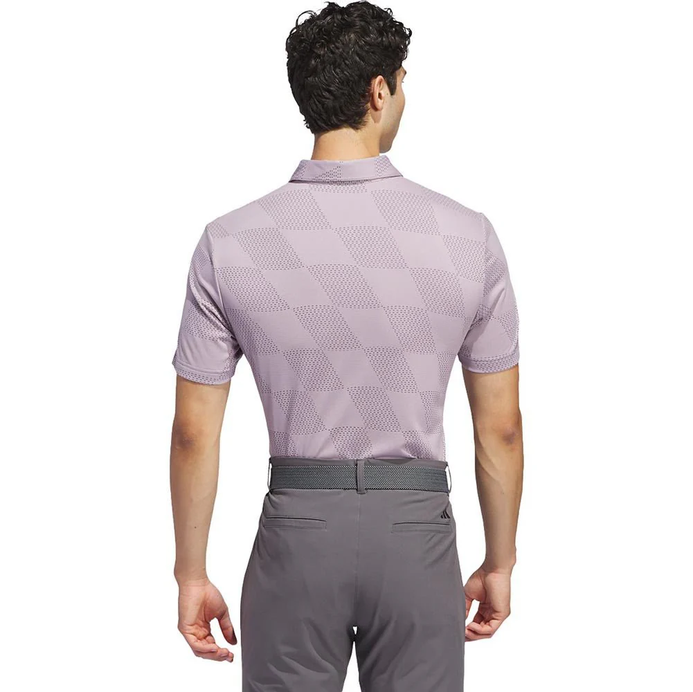 Adidas Ultimate365 Textured Golf Polo - Previous Season Style - Image 4