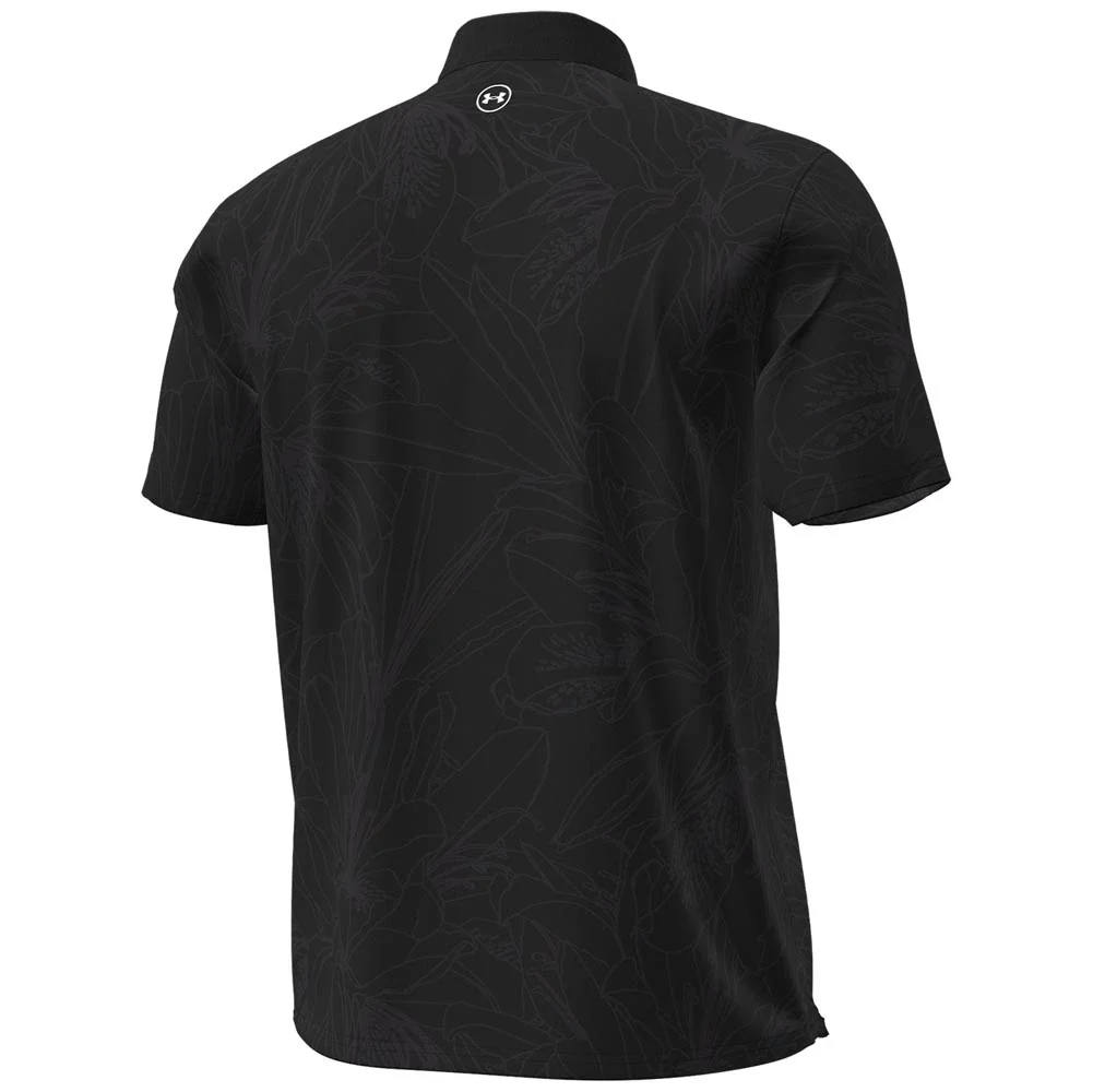 Under Armour ArmourDry Azalea Jacquard Golf Polo - Image 2